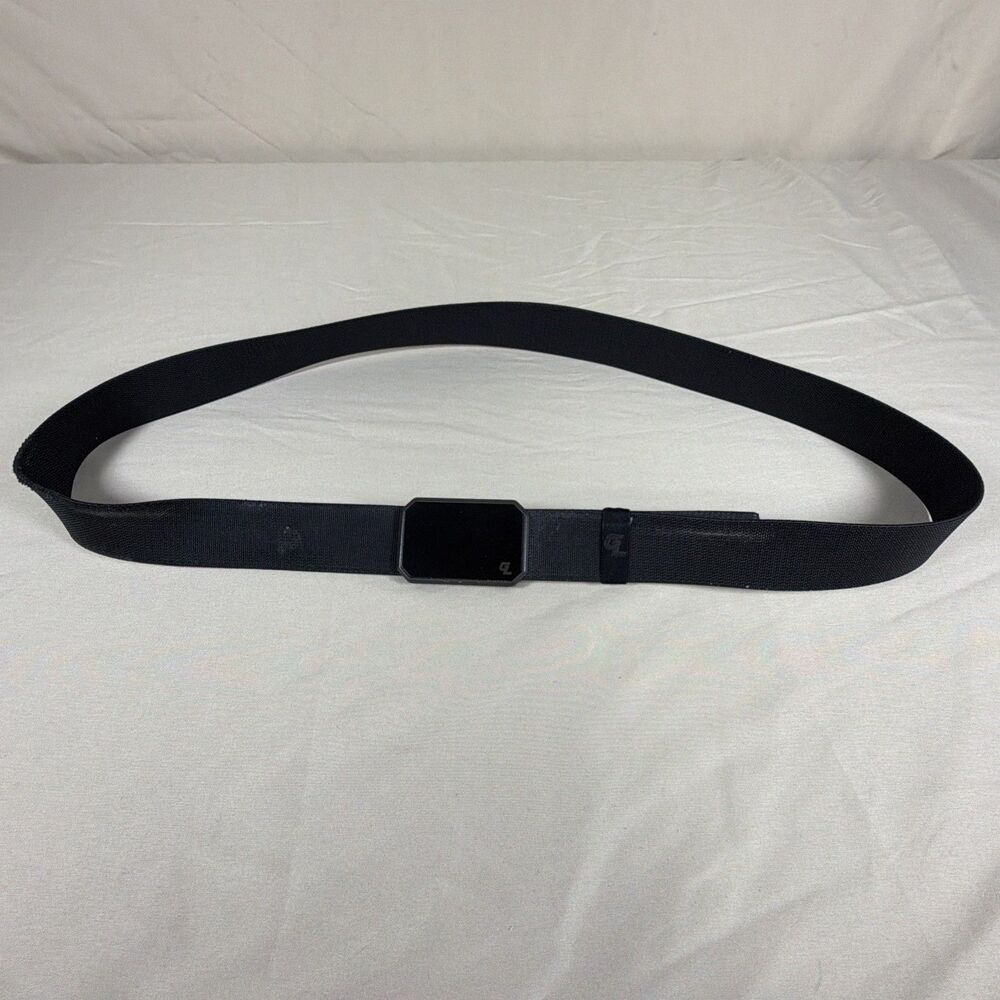 Groove Life Groove Belt Black Stretch Nylon Magnetic Buckle Men’s Size Large